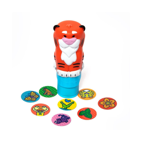 Melissa and doug sticker wow set de joaca autocolante si stampila tigru copii varsta 3 ani - 11 ani [1]