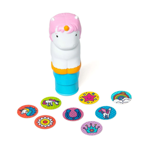 Melissa and doug sticker wow set de joaca autocolante si stampila unicorn copii 3 ani - 11 ani [3]