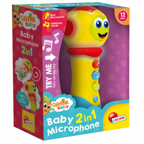 Jucării și Jocuri pentru copii - Microfon 2 in 1 pentru copii