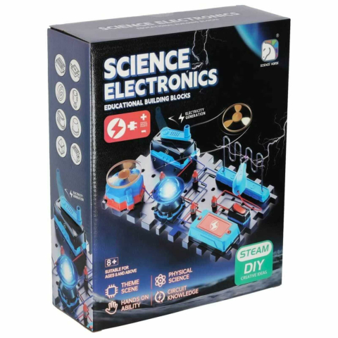 Set STEM electrician copii 8 ani+, Little Electrical Engineer, circuite electrice [12]