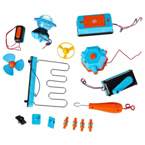 Set STEM electrician copii 8 ani+, Little Electrical Engineer, circuite electrice [6]