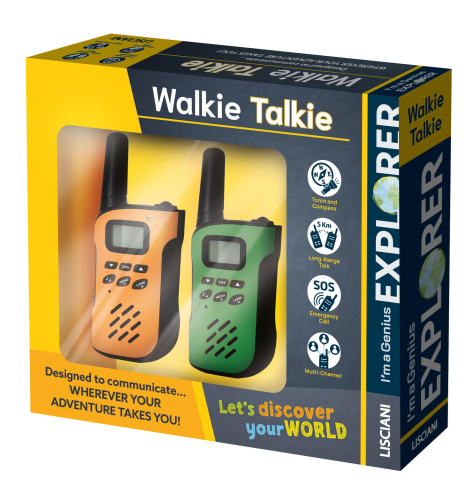 Jucării și Jocuri pentru copii - Micul geniu explorator - Set walkie - talkie