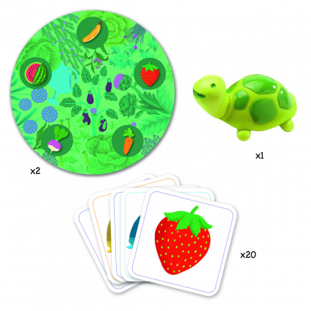 Little Memo Garden, Micul Joc de memorie cu testoase, Djeco, varsta 1 - 3, 3 - 6 ani, Baiat, Fata [2]