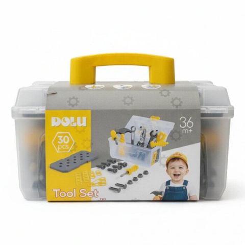 Jucării și Jocuri pentru copii - Micul mester - Trusa cu unelte (30 piese)