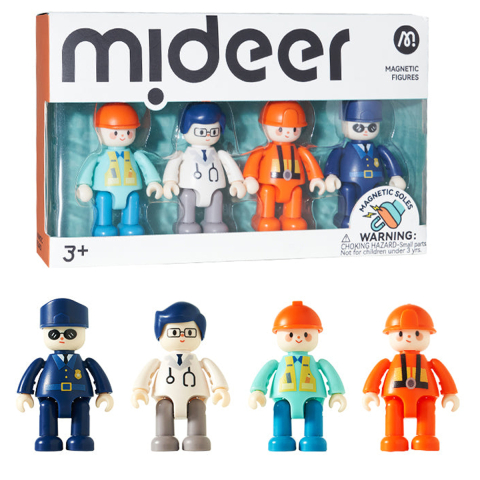 Jucării și Jocuri pentru copii - mideer Magnetic Figures-Dream Careers