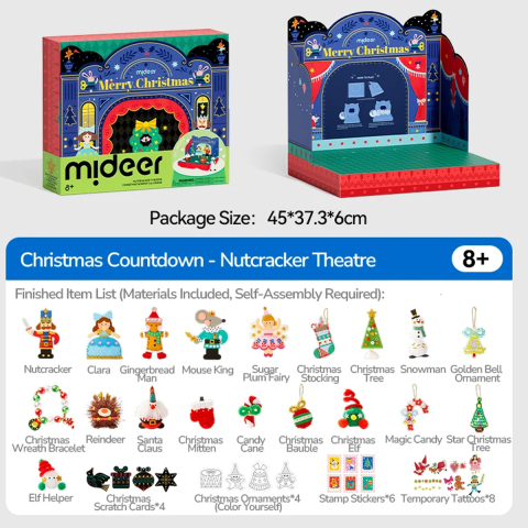 mideer Nutcracker Theater Christmas Advent Calendar [5]