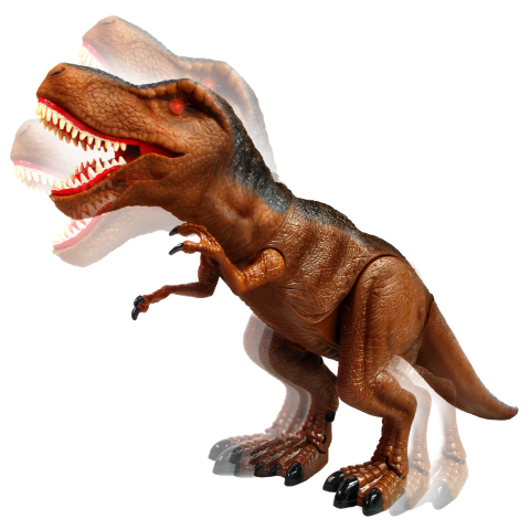 Mighty Megasaur - Dinozaur T-Rex cu lumini si sunete copii varsta 3 ani + [1]