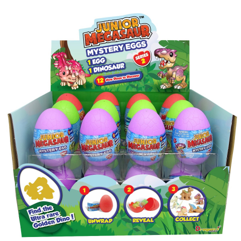 Jucării și Jocuri pentru copii - Mighty Megasaur - Ou Dinozaur Junior, diverse culori, S2 varsta 3-5 ani ,5-7 ani, Baieti