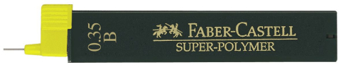 Mina creion 0.35mm b super-polymer faber-castell [1]