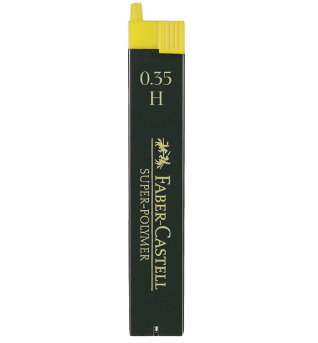 Rechizite Școlare - Mina creion 0.35mm h super-polymer faber-castell