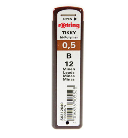 Rechizite Școlare - Mina creion 0.5mm b rotring