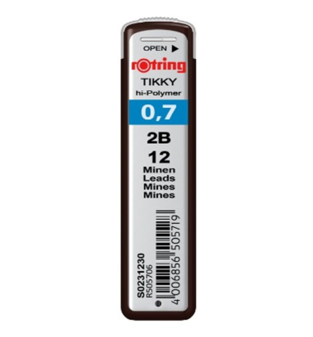 Rechizite Școlare - Mina creion 0.7mm 2b rotring