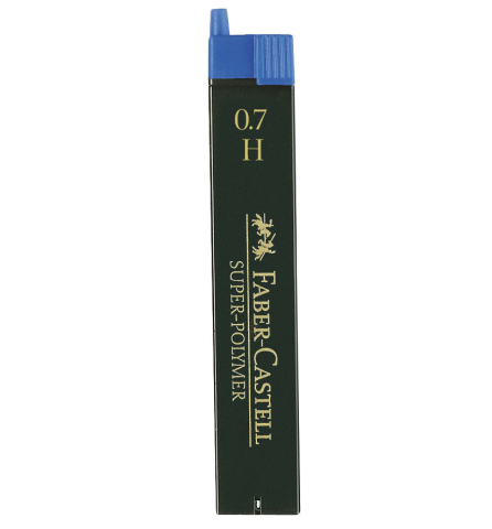 Rechizite Școlare - Mina creion 0.7mm h super-polymer faber-castell