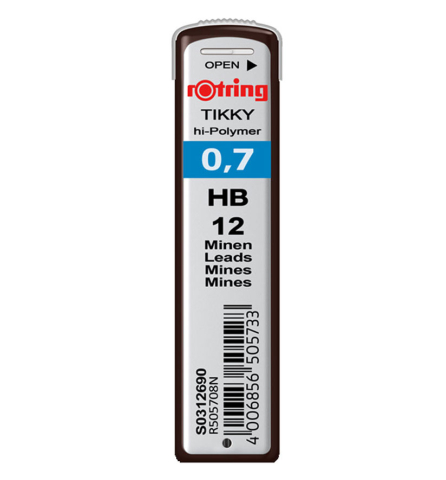 Rechizite Școlare - Mina creion 0.7mm hb rotring