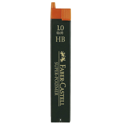 Rechizite Școlare - Mina creion 0.9mm hb super-polymer faber-castell