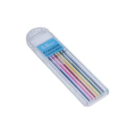 Mine creion mecanic CNX Color PL046, 0.5mm, HB, set 12 buc (2 x 6 culori) [2]
