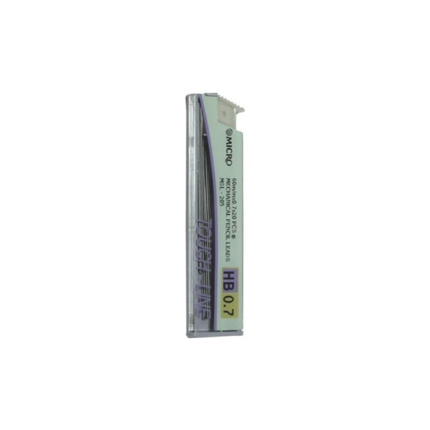 Rechizite Școlare - Mine creion mecanic CNX MICRO MLS205, 0.5mm, HB, set 20 buc