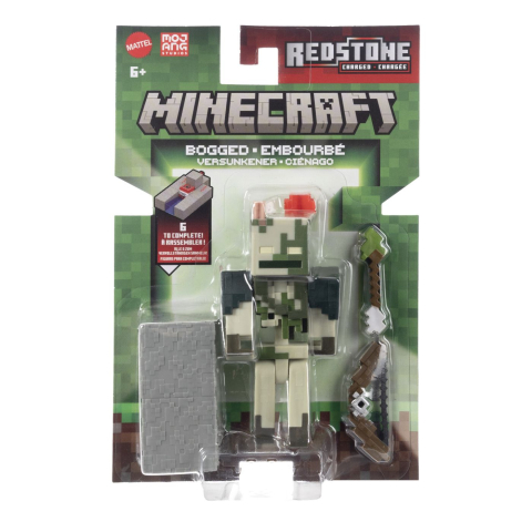 Jucării și Jocuri pentru copii - Minecraft craft a block figurina bogged 8cm copii cu varsta peste 6 ani
