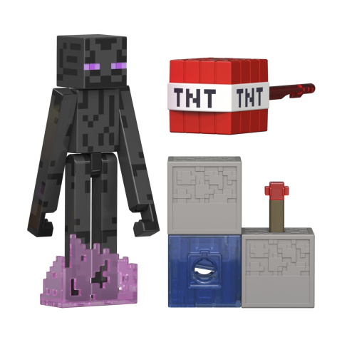 Minecraft craft a block figurina enderman 8cm copii cu varsta peste 6 ani [3]