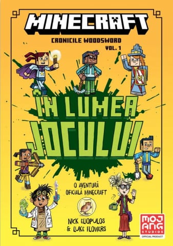 Cărți Educative, Activități - Minecraft - Cronicile Woodsword Vol. 1: In lumea jocului