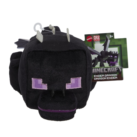 Jucarii de Plus - Minecraft figurina de plus dragonul ender 20cm copii varsta 3 ani - 7 ani