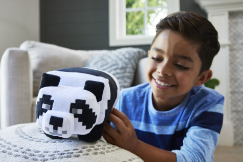 Minecraft figurina de plus panda 20cm copii varsta 3 ani - 7 ani [2]