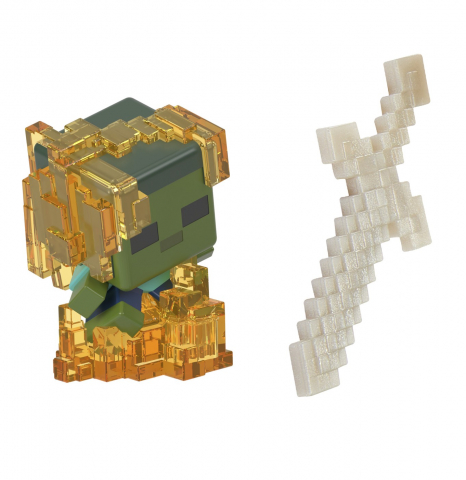 Minecraft mini mode set explorare miniera gri si alb, varsta de la 6 ani la 12 ani [7]