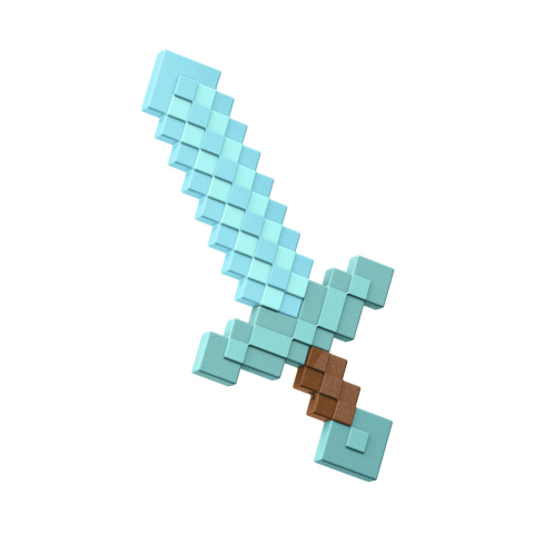 Minecraft sabie de diamant  [6]