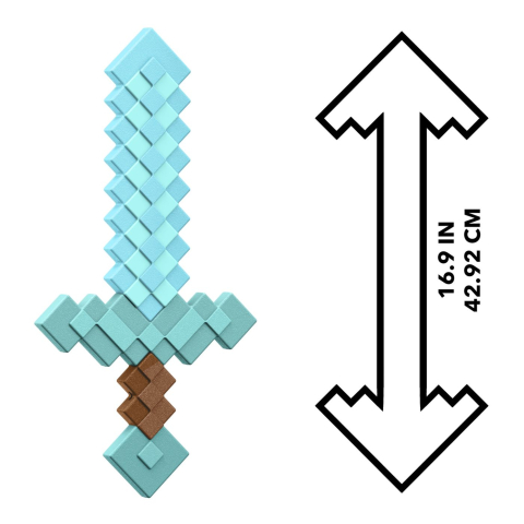 Minecraft sabie de diamant  [7]