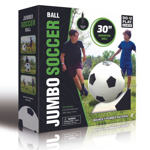 Jucării și Jocuri pentru copii - Minge de fotbal Jumbo de 76 cm, copii varsta 3 ani+,6 ani+,8 ani+