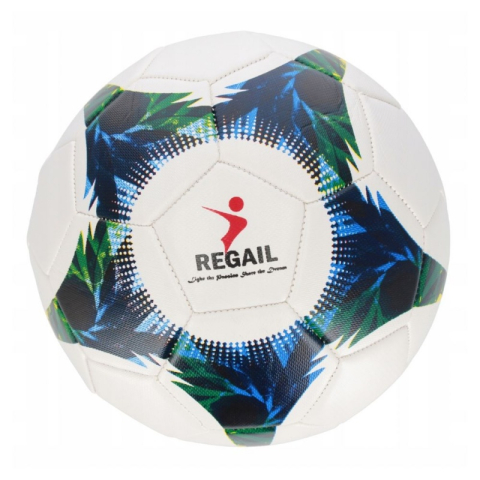 Jucării și Jocuri pentru copii - Minge fotbal, pvc, Regail, 19cm, diverse culori, MegaCreative, 576982