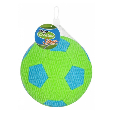 Jucării și Jocuri pentru copii - Minge fotbal, verde, MegaCreative, 584014, +3ani