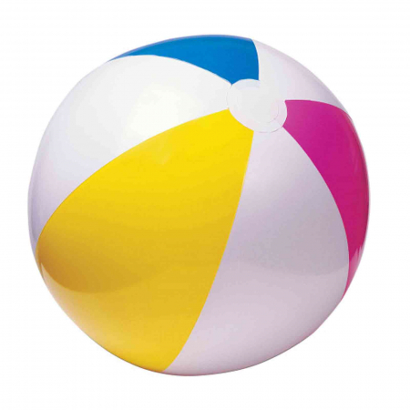 Piscine copii, saltele, colaci și accesorii înot - Minge gonflabila pentru plaja, vinyl, 61 cm - Micostore.ro