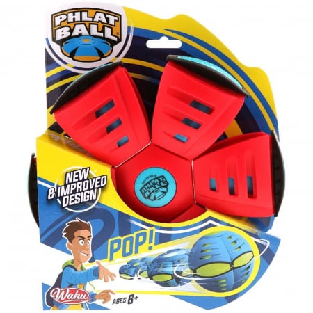 Jucării și Jocuri pentru copii - Minge zburatoare pentru copii, disc, Rosu - Micostore.ro
