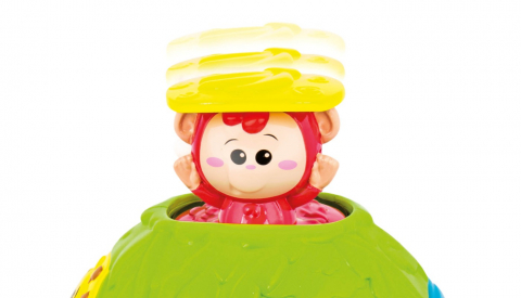 Mingiuta cu activitati animalele junglei pentru bebelusi, winfun, varsta de la 6 luni la 3 ani [6]