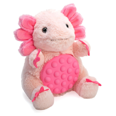 Jucarii de Plus - Mini axolot poppykins-jucarie plus wild republic 19cm
