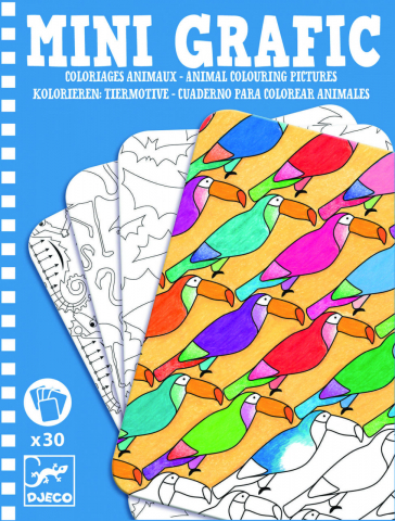 Cărți Educative, Activități - Mini grafic Animale, Djeco