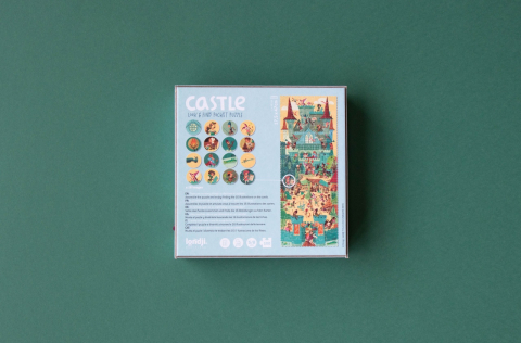 Mini puzzle Castel, Londji pentru Baiat, Fata varsta 3 - 6, 6 - 9 [2]