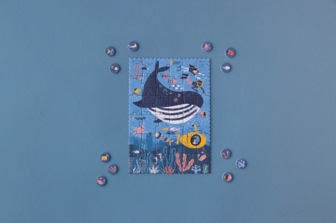 Mini puzzle Ocean, Londji pentru Baiat, Fata varsta 45722 [4]