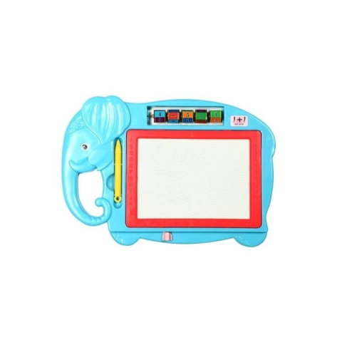 Table Scolare, Creta, Bureti si Sabloane - Mini tabla magnetica educativa CNX 808, elefant, plastic, 33x23cm