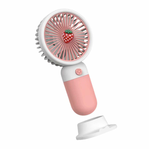 Mini Ventilator Portabil cu Suport, Reincarcabil USB, Silentios, 3 Viteze [1]