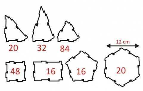 Jucării și Jocuri pentru copii - Miniland - Joc CONEXION 236 piese