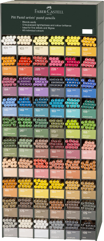 Rechizite Școlare - Modul acrilic 720 buc creioane pitt pastel faber-castel