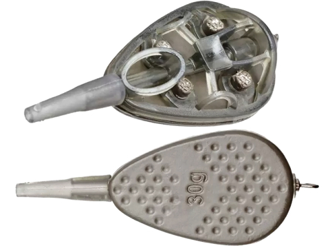Plumb - Momitor Brain In-Line Drop Flat Feeder 20g - Small