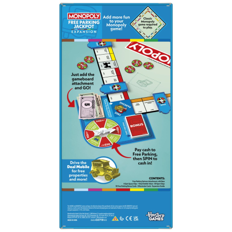 Monopoly extensie jackpot parcare gratuita pentru jocul monopoly in limba engleza [6]