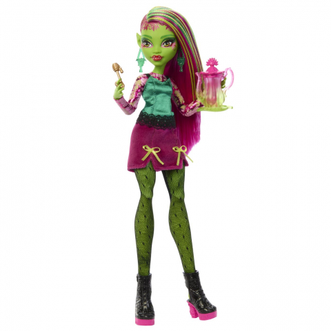 Monster high gradina de la miezul noptii papusa venus mcflytrap, varsta de la 4 ani la 8 ani [9]
