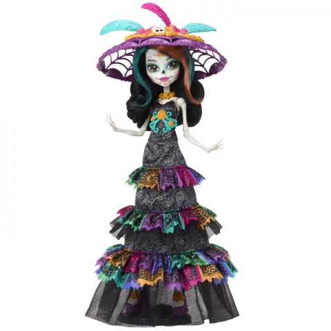 Monster high howliday papusa skelita calaveras, varsta de la 6 ani la 10 ani [1]