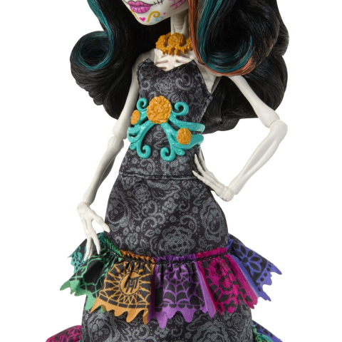 Monster high howliday papusa skelita calaveras, varsta de la 6 ani la 10 ani [3]