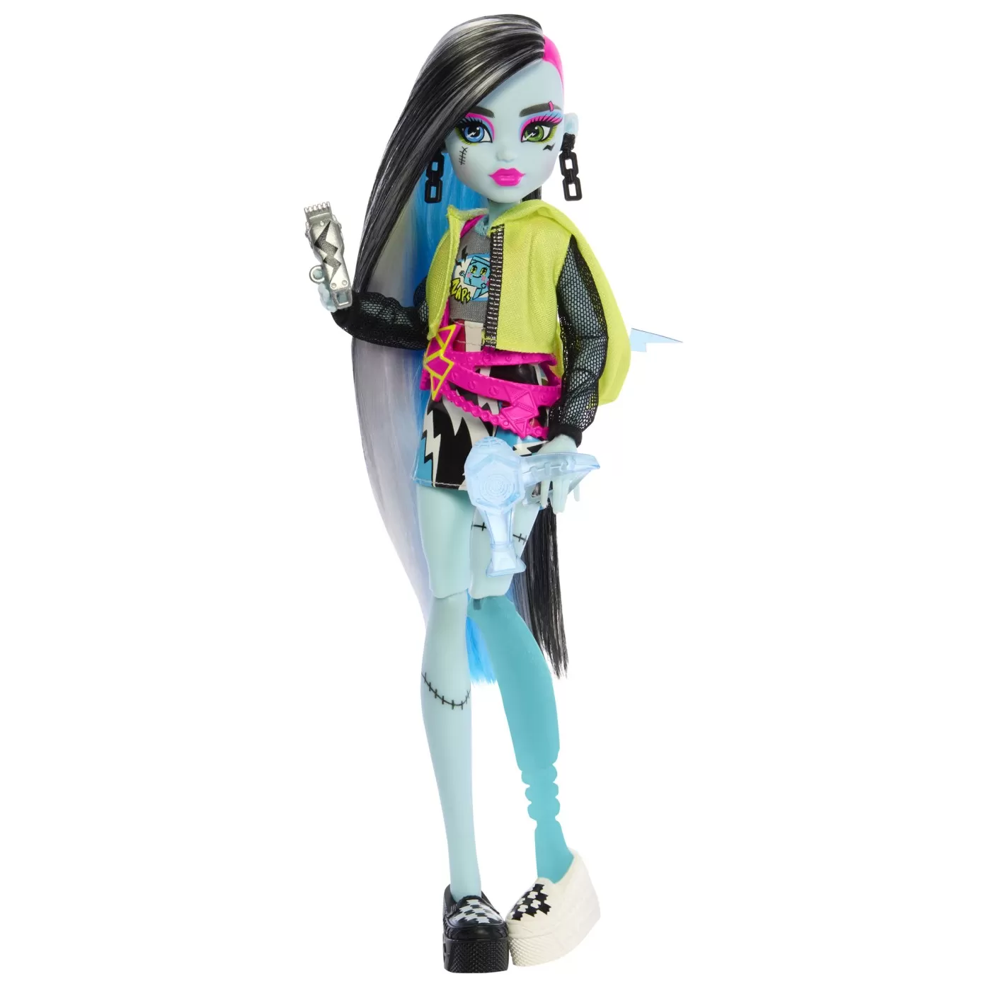 Monster high neon frights papusa frankie stein, varsta de la 4 ani la 8 ani [3]