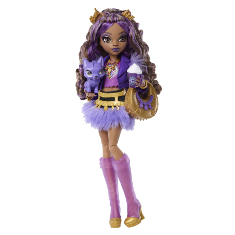 Monster high papusa clawdeen wolf cu accesorii copii varsta 4 ani - 9 ani [5]